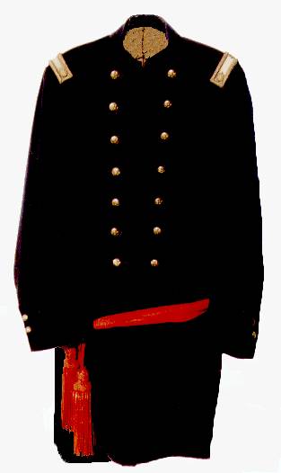 Officers coat of Major Milton Mills
