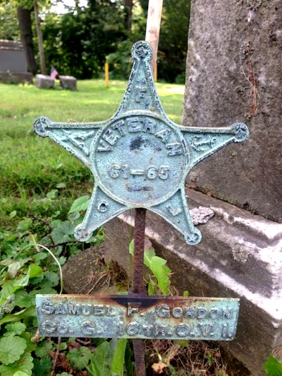 Samuel Gorden gravesite