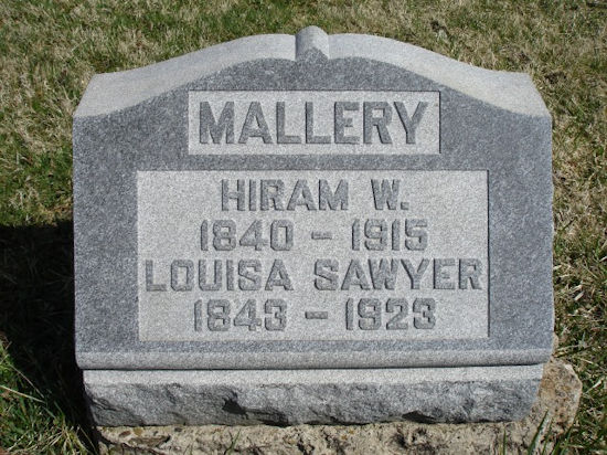 Pvt. Hiram W. Mallery