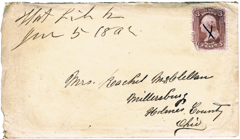 Envelope for McClelland Letter #18
