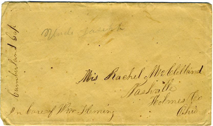 Envelope for McClelland Letter #19