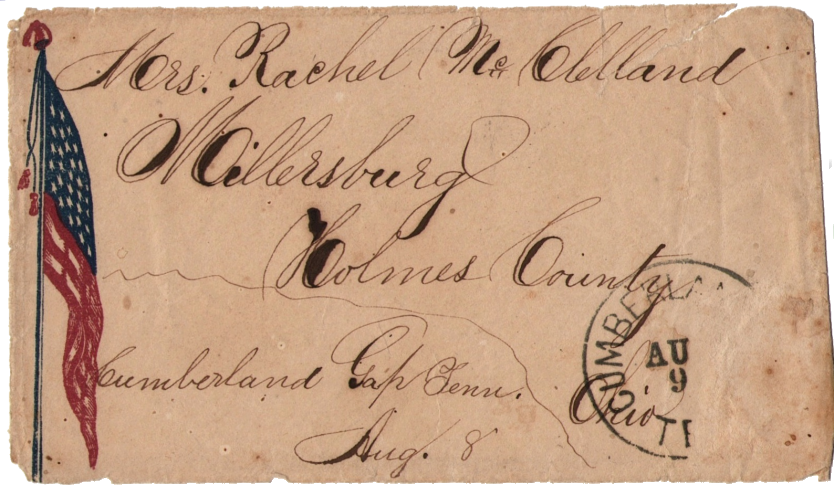 Envelope for McClelland Letter #21